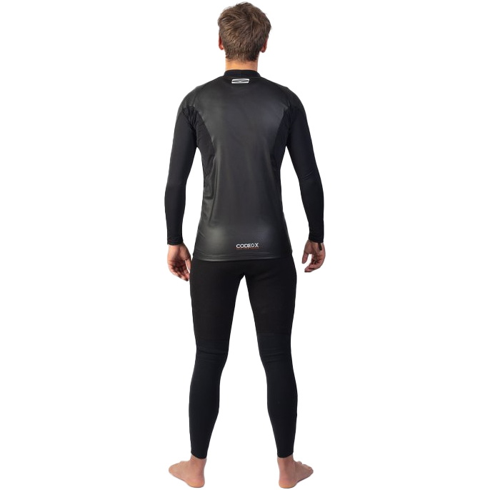 2026 Gul Mens Code Zero Vaprskin Long Sleeve Thermal Outer Top Cz0002 - Black